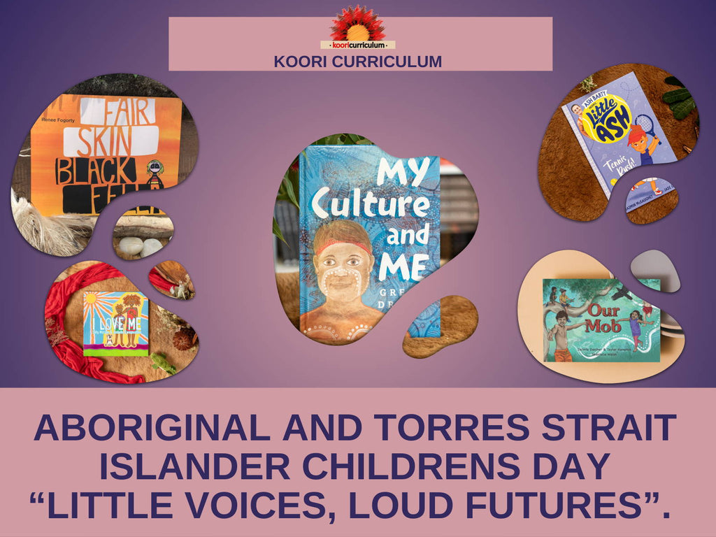 Our Top Books for Aboriginal and Torres Strait Islander Children's Day “Little Voices, Loud Futures”.