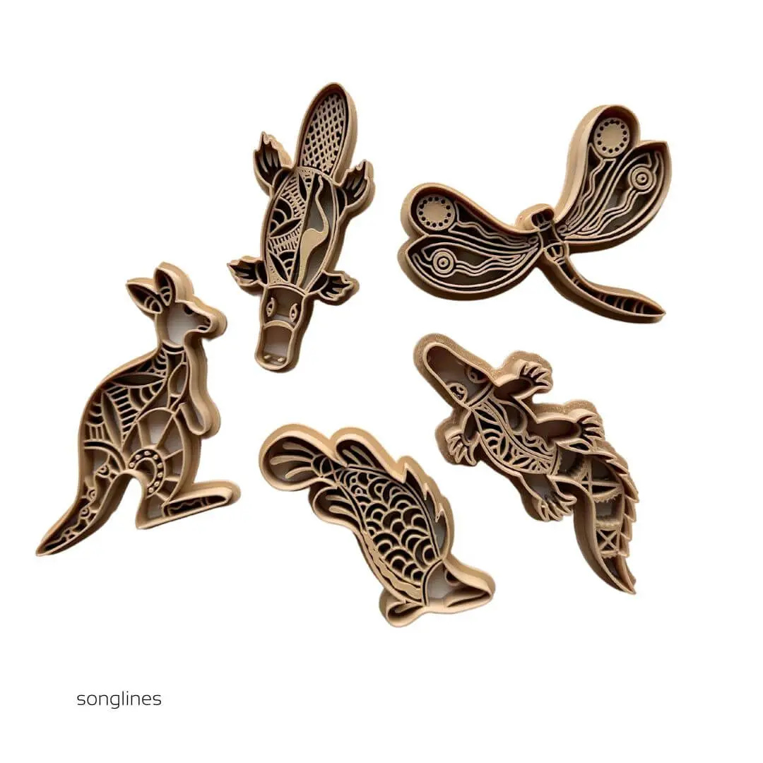 Aboriginal Animals Eco-Imprint Cutter Bundle