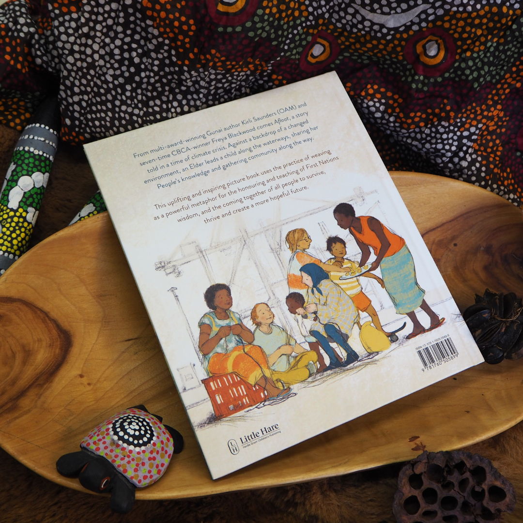 "Afloat" By Kirli Saunders (OAM), Freya Blackwood (Illustrator)
