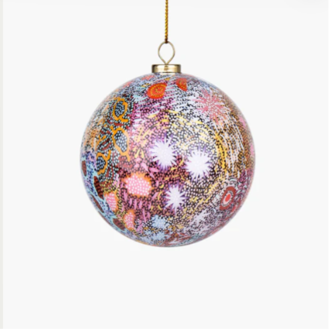 Aboriginal Christmas Bauble - Grandmother's Country