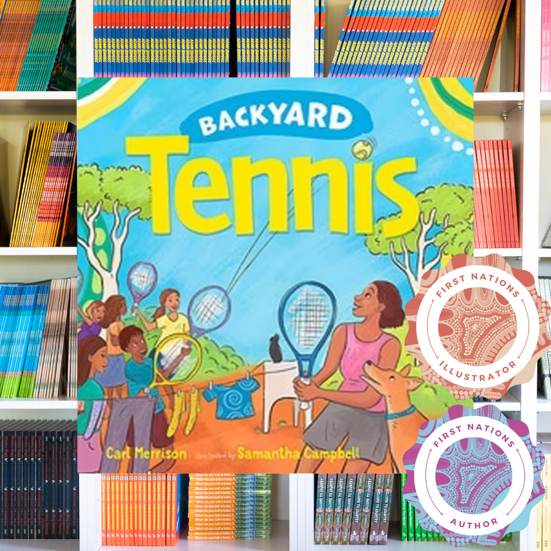 "Backyard Tennis" By Carl Merrison, Samantha Campbell (Illustrator)