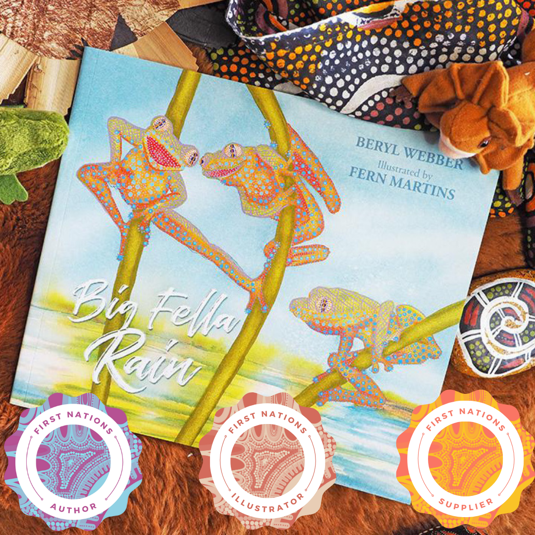 “Big Fella Rain” By Beryl Webber, Fern Martins (Illustrator)