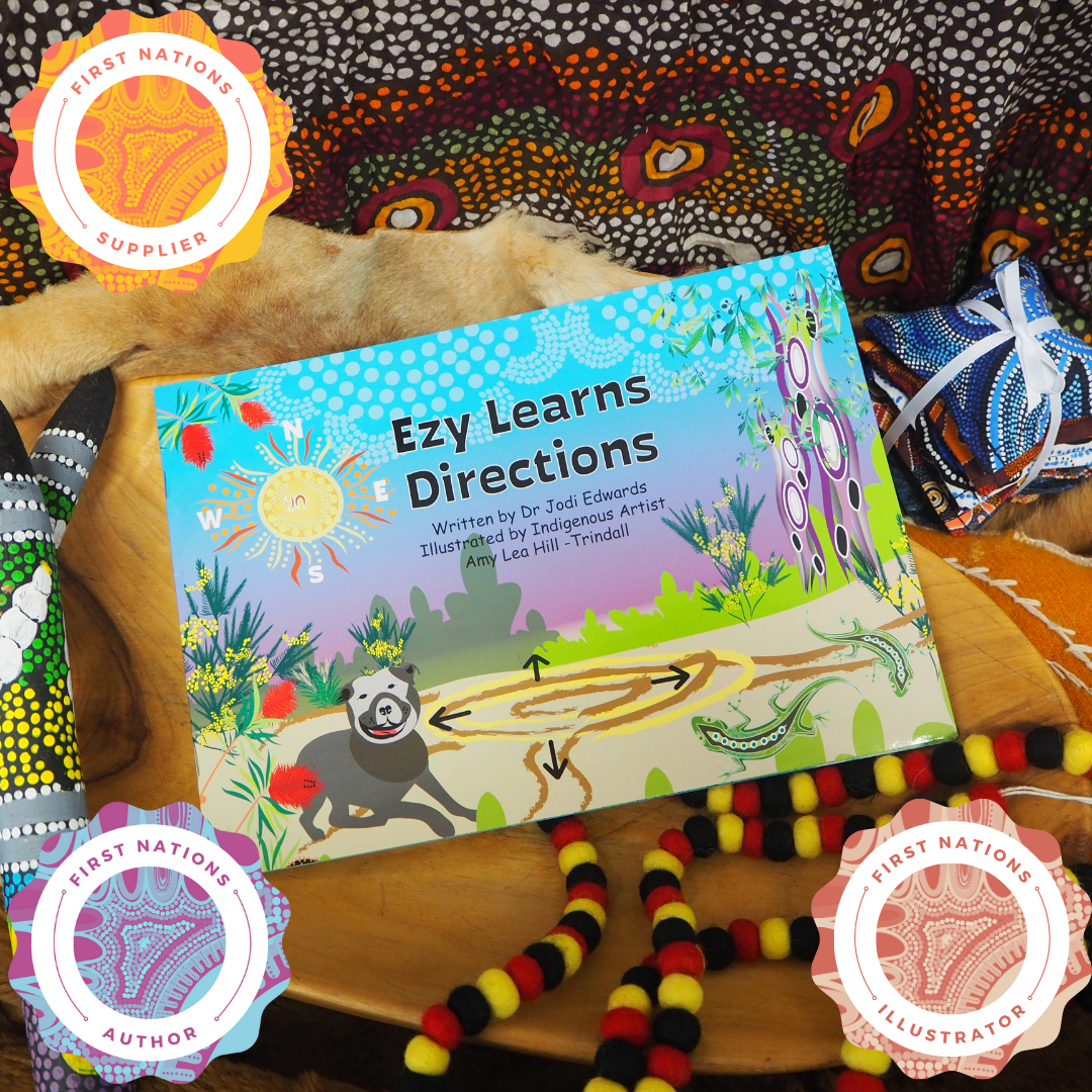 "Ezy Learns Directions" By Jodi Edwards & Amy Lea Hill-Trindall