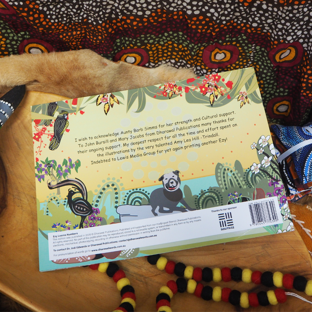 "Ezy Learns Numbers" By Jodi Edwards & Amy Lea Hill-Trindall