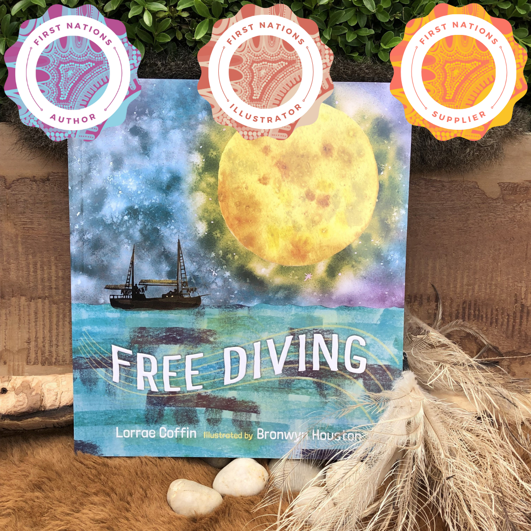 "Free Diving" By Lorrae Coffin, Bronwyn Houston (Illustrator)