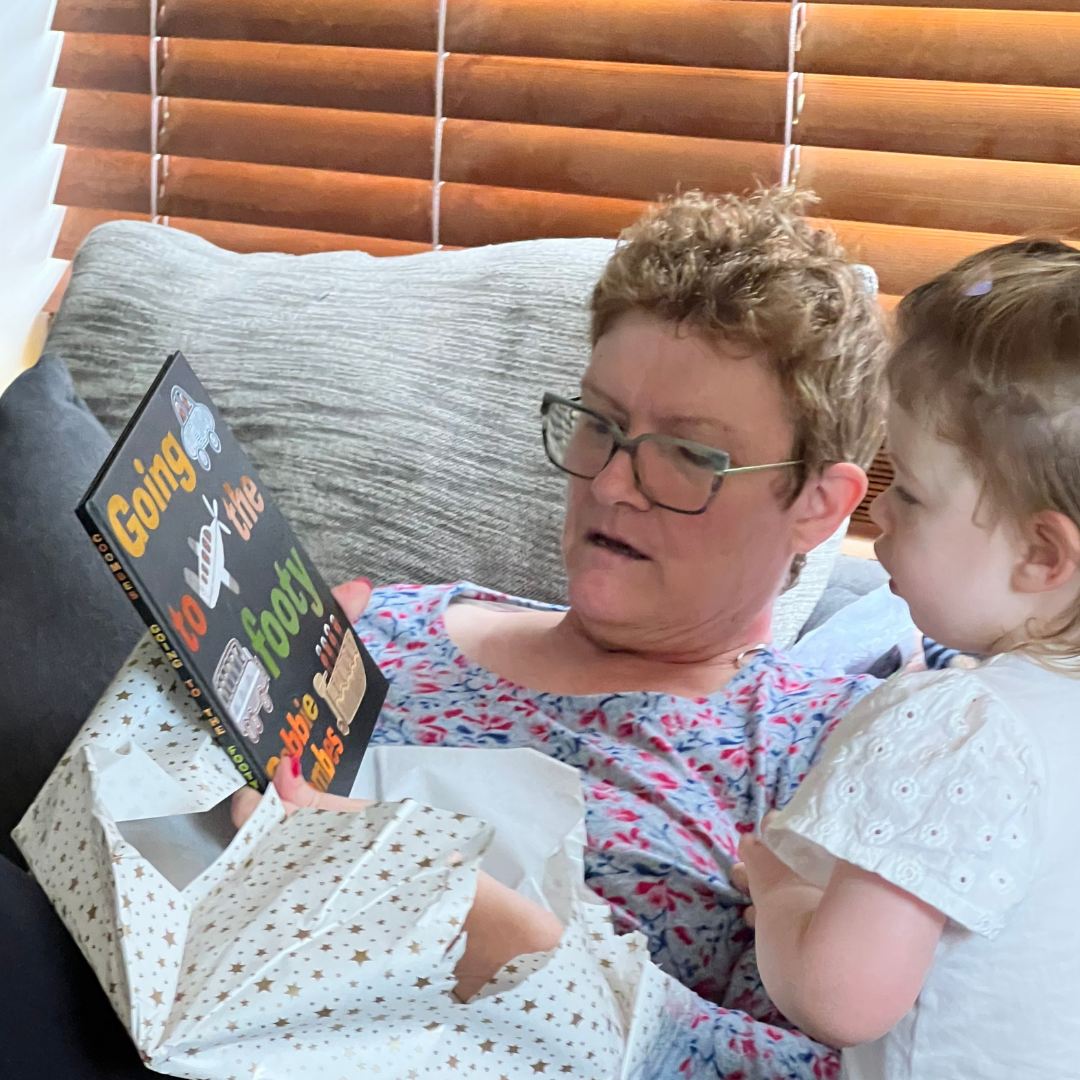 "Going to the Footy" By Debbie Coombes