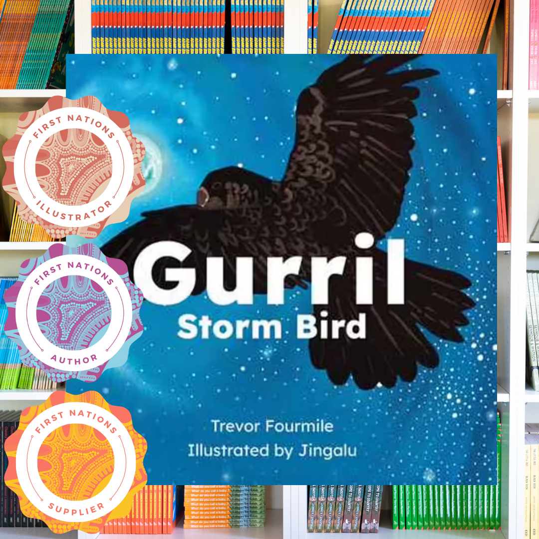 "Gurril, Storm Bird" by Trevor Fourmile, Jingalu (Illustrator)
