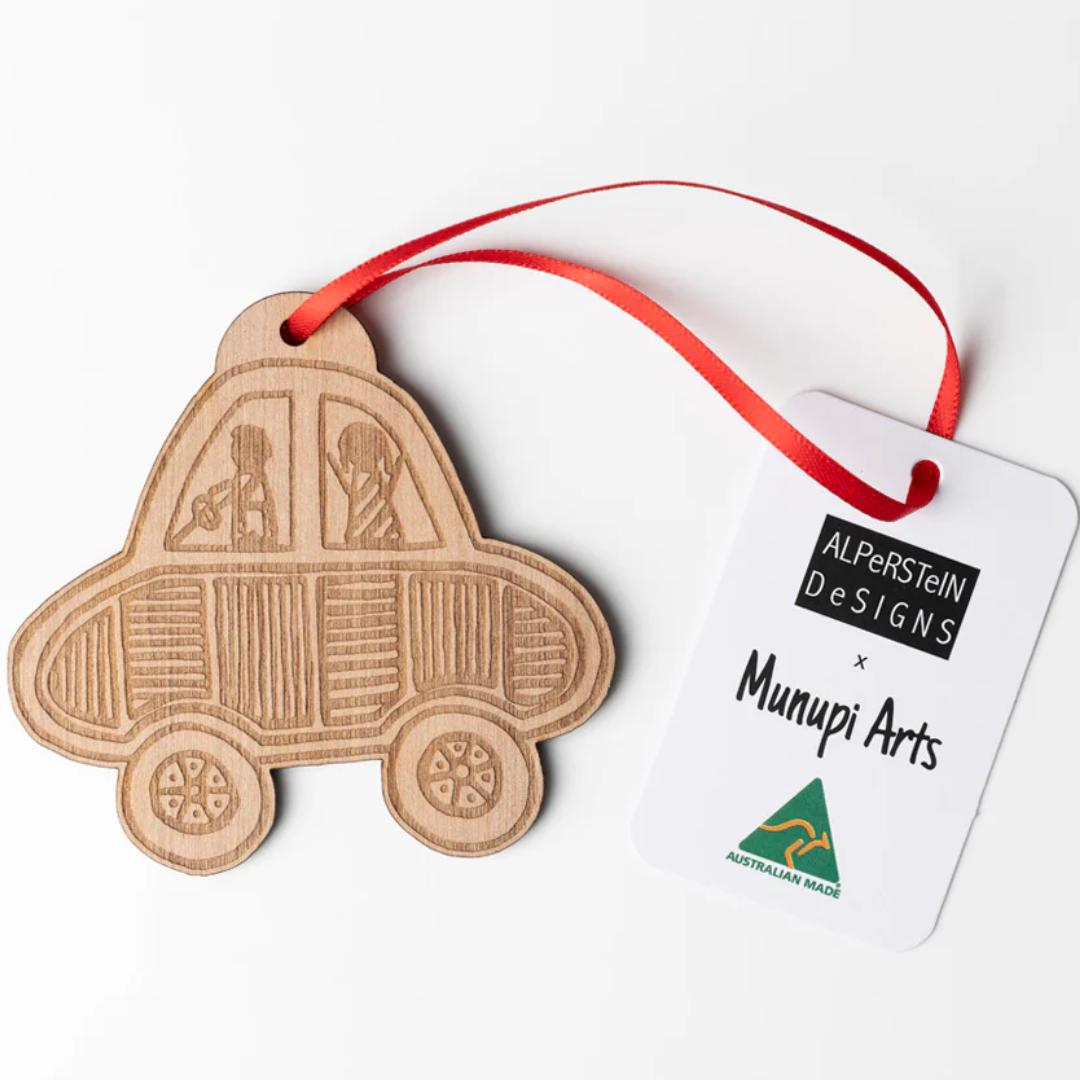 Christmas Decoration By Debbie Coombes - Hanging Car