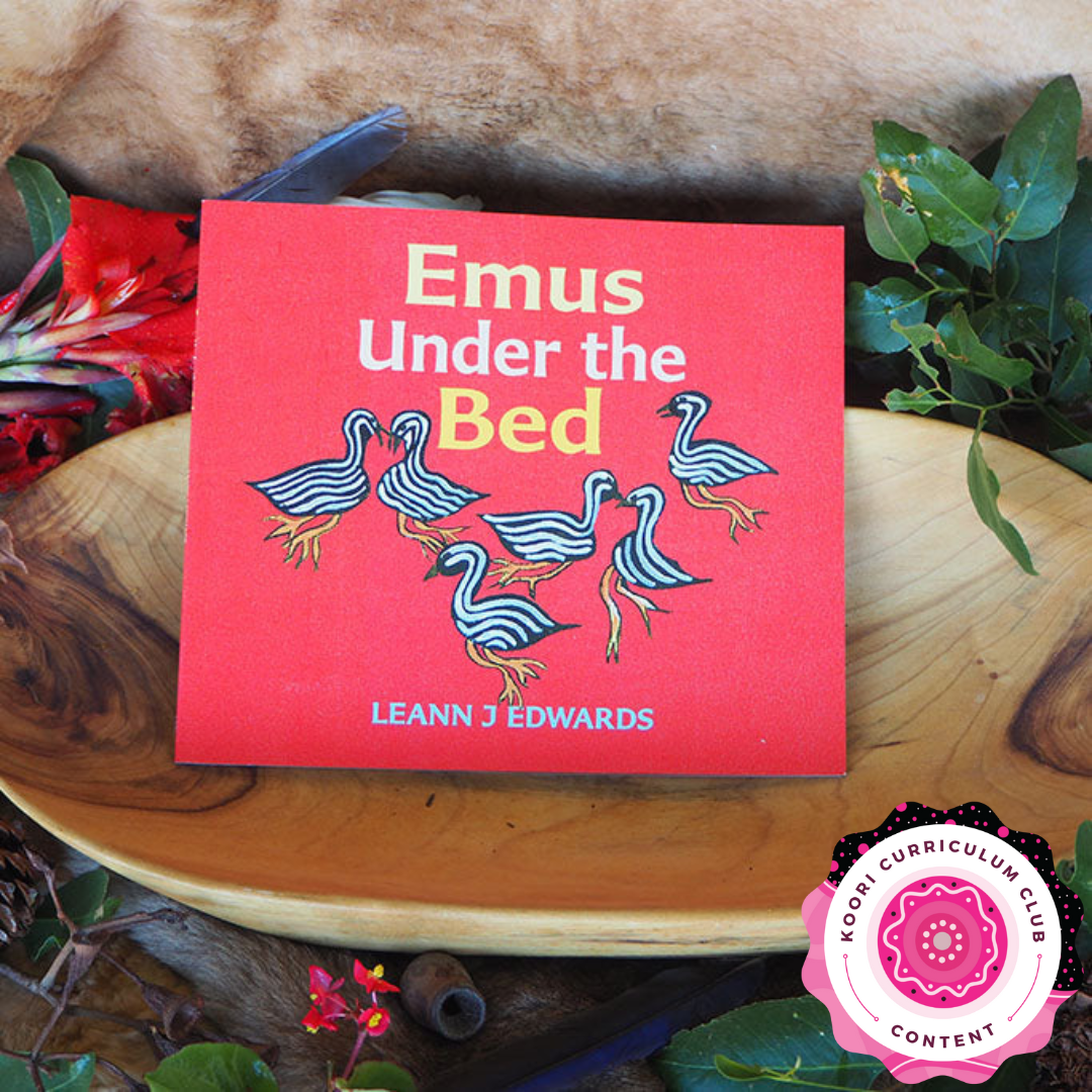 "Emus Under the bed" By Leann J Edwards