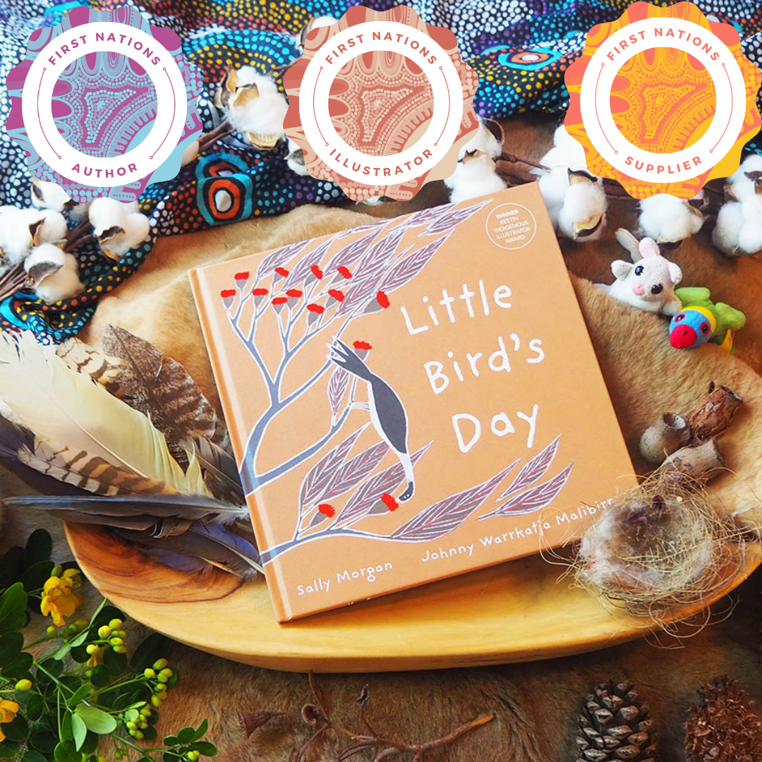 “Little Bird’s Day” By Sally Morgan, Johnny Warrkatja Malibirr (Illustrator)