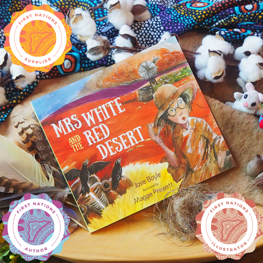 "Mrs White and the Red Desert" By Josie Boyle, Maggie Prewett (Illustrator)