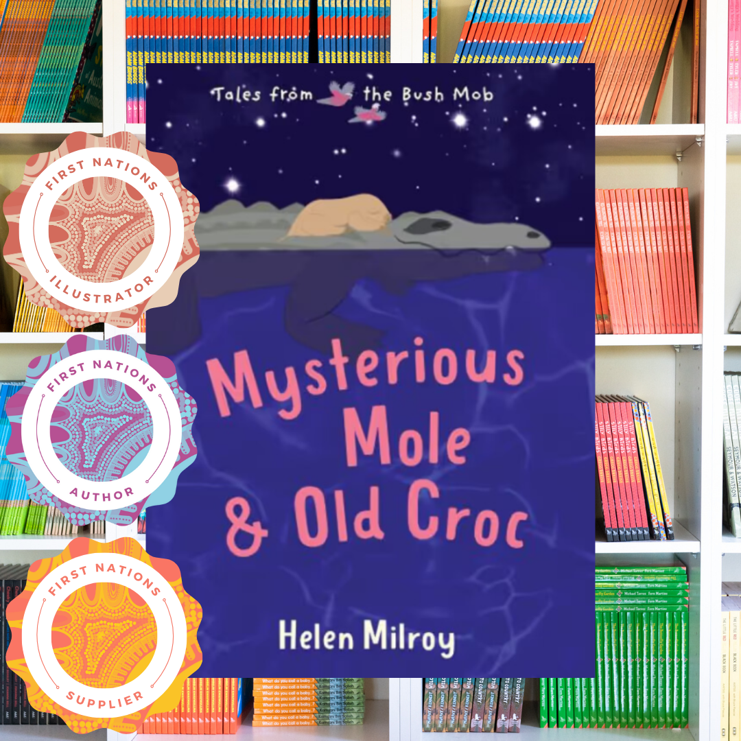 "Mysterious Mole and Old Croc" By Helen Milroy