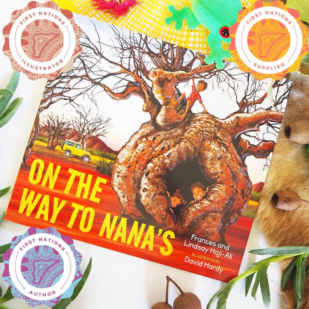 "On The Way To Nana's" By Frances & Lindsay Haji-Ali, David Hardy (Illustrator)