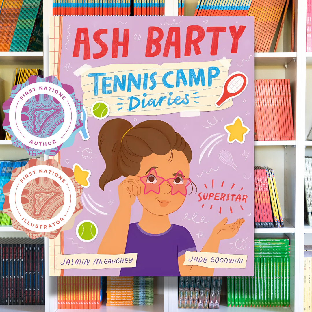 "Tennis Camp Diaries: Superstar" By Ash Barty, Jasmin McGaughey, Jade Goodwin (Illustrator)
