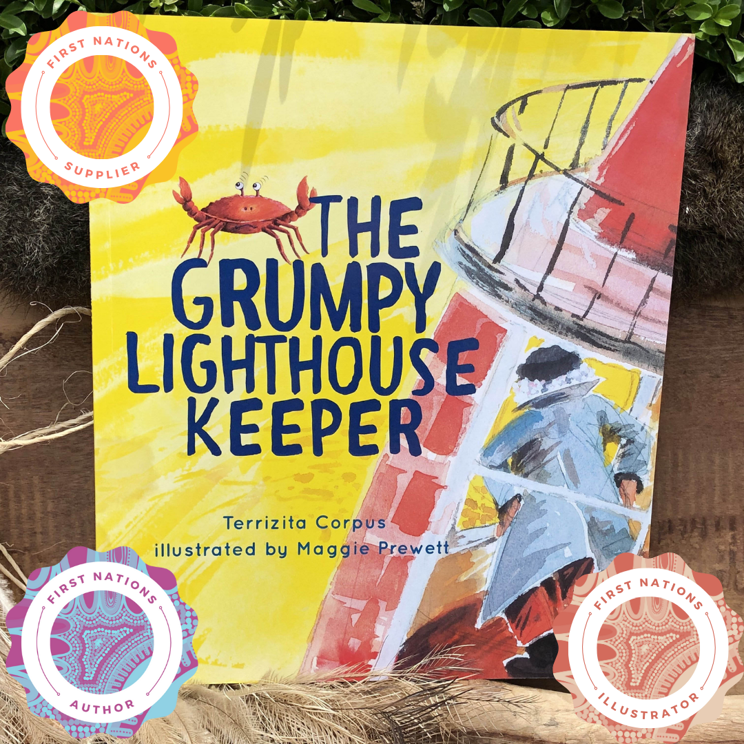 "The Grumpy Light House Keeper" By Terrizita Corpus, Maggie Prewett (Illustrator)