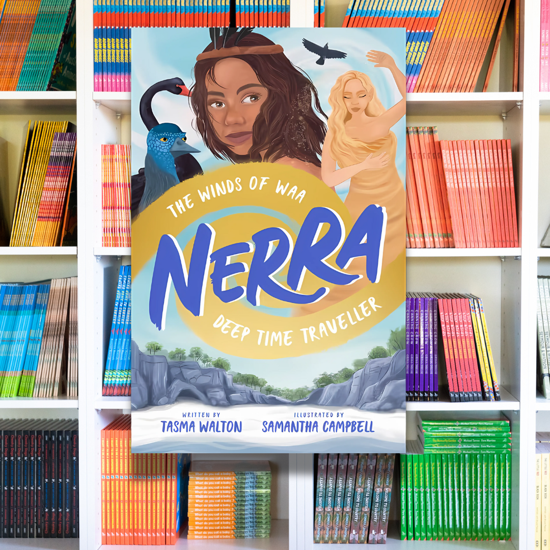 "The Winds of Waa (Nerra Deep Time Traveller #2)" By: Tasma Walton, Samantha Campbell (Illustrator)