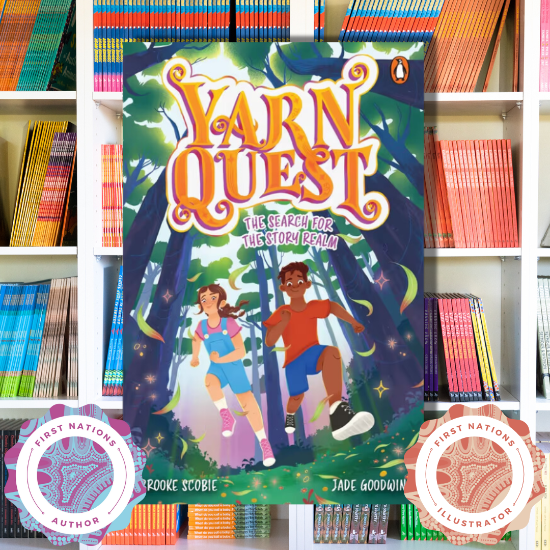 "Yarn Quest 1 The Search for the Story Realm" By Brooke Scobie, Jade Goodwin (Illustrator)