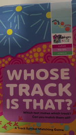 Whose Track Is That? Matching Game