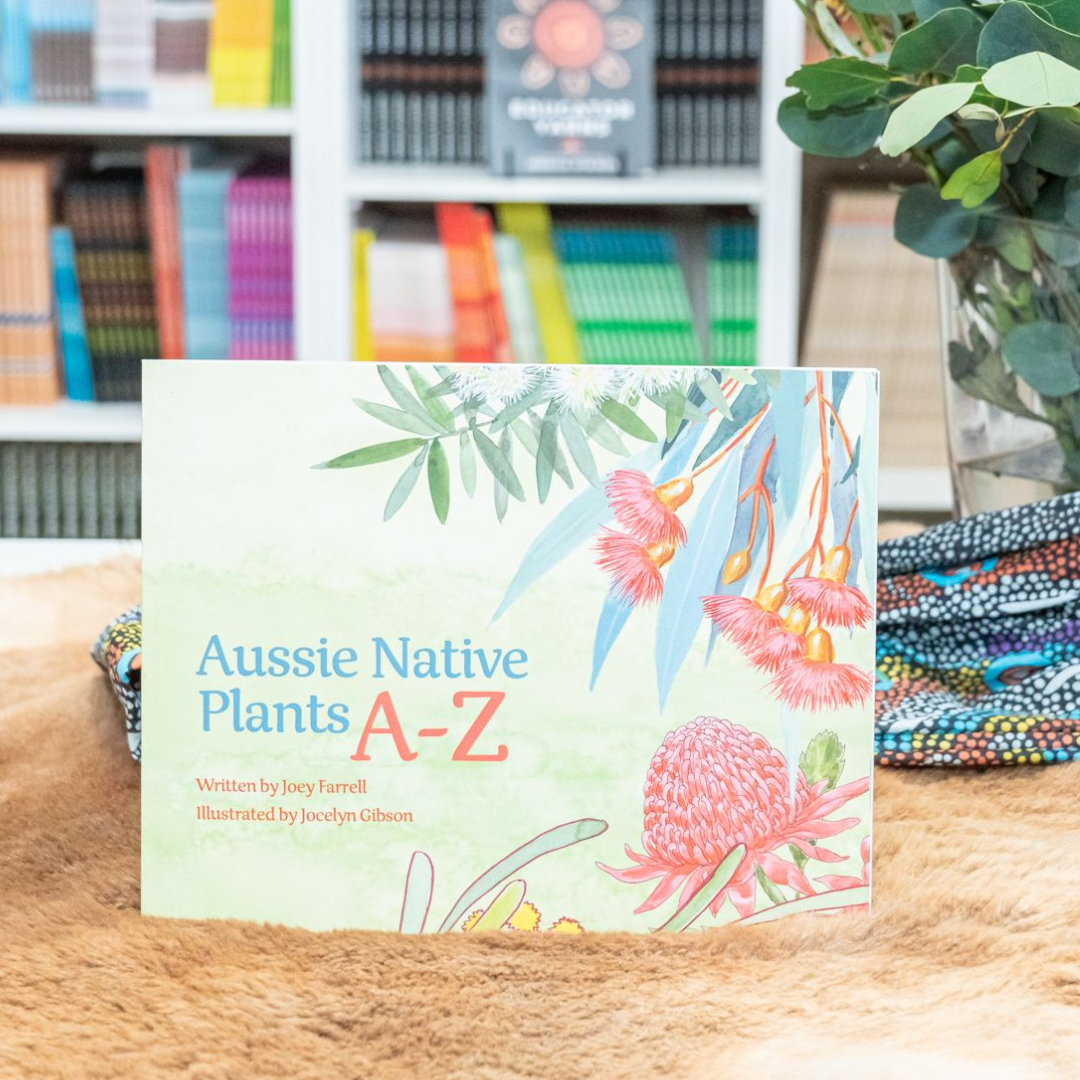 "Aussie Native Plants A-Z" By Joey Farrell, Jocelyn Gibson (Illustrator)