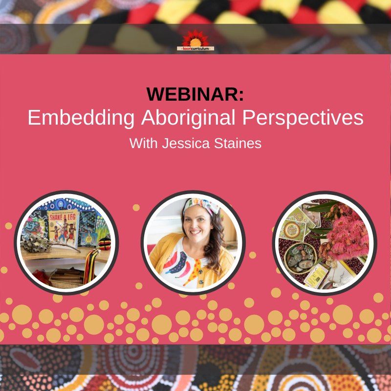 Embedding Aboriginal Perspectives (Pre-Recorded Webinar).