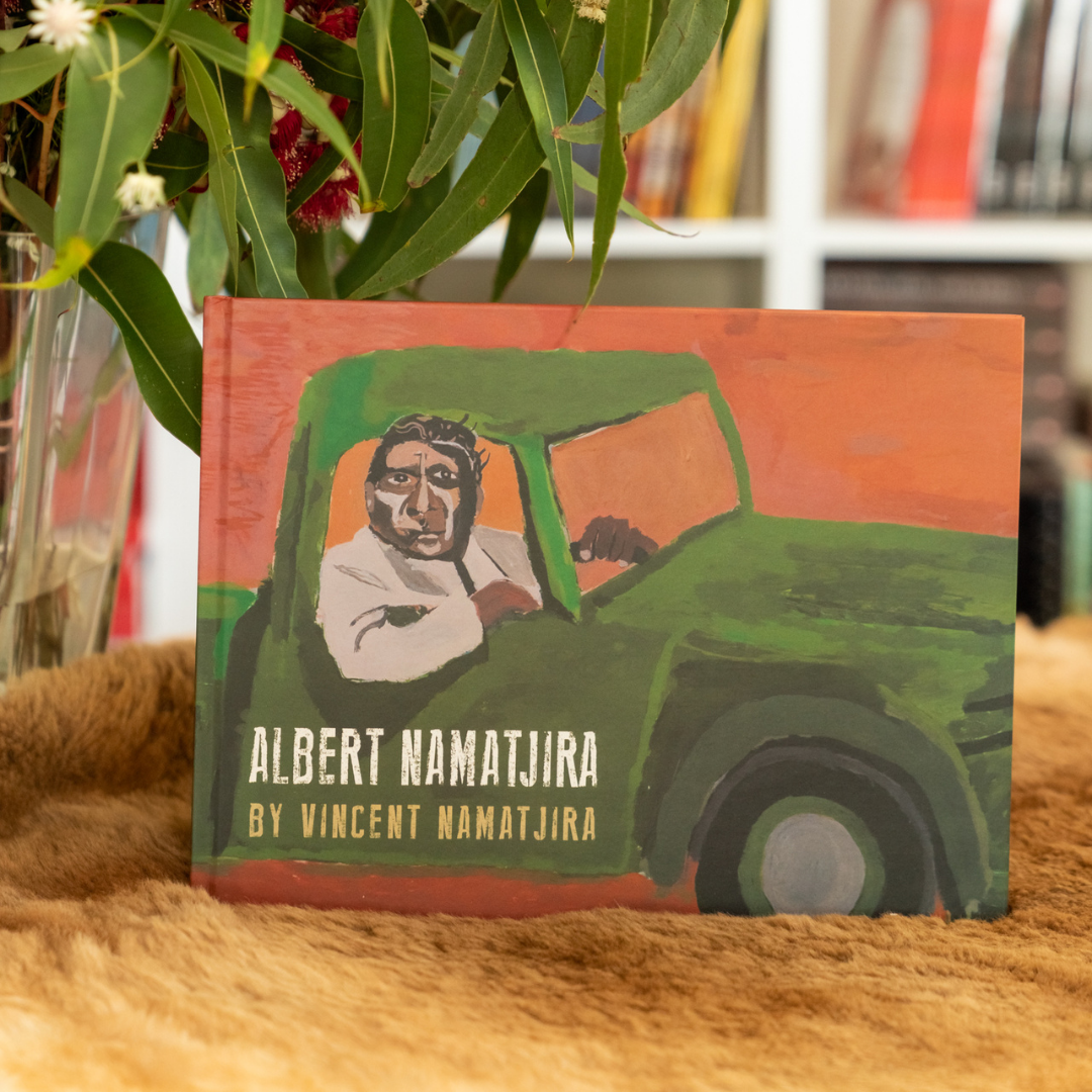 "Albert Namatjira" By Vincent Namatjira