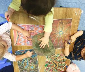 Exploring Local Aboriginal Art – with the youngest members of CityWest!