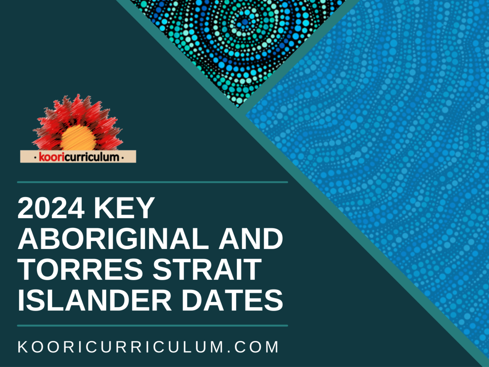 2024 Key Aboriginal and Torres Strait Islander Dates Koori Curriculum