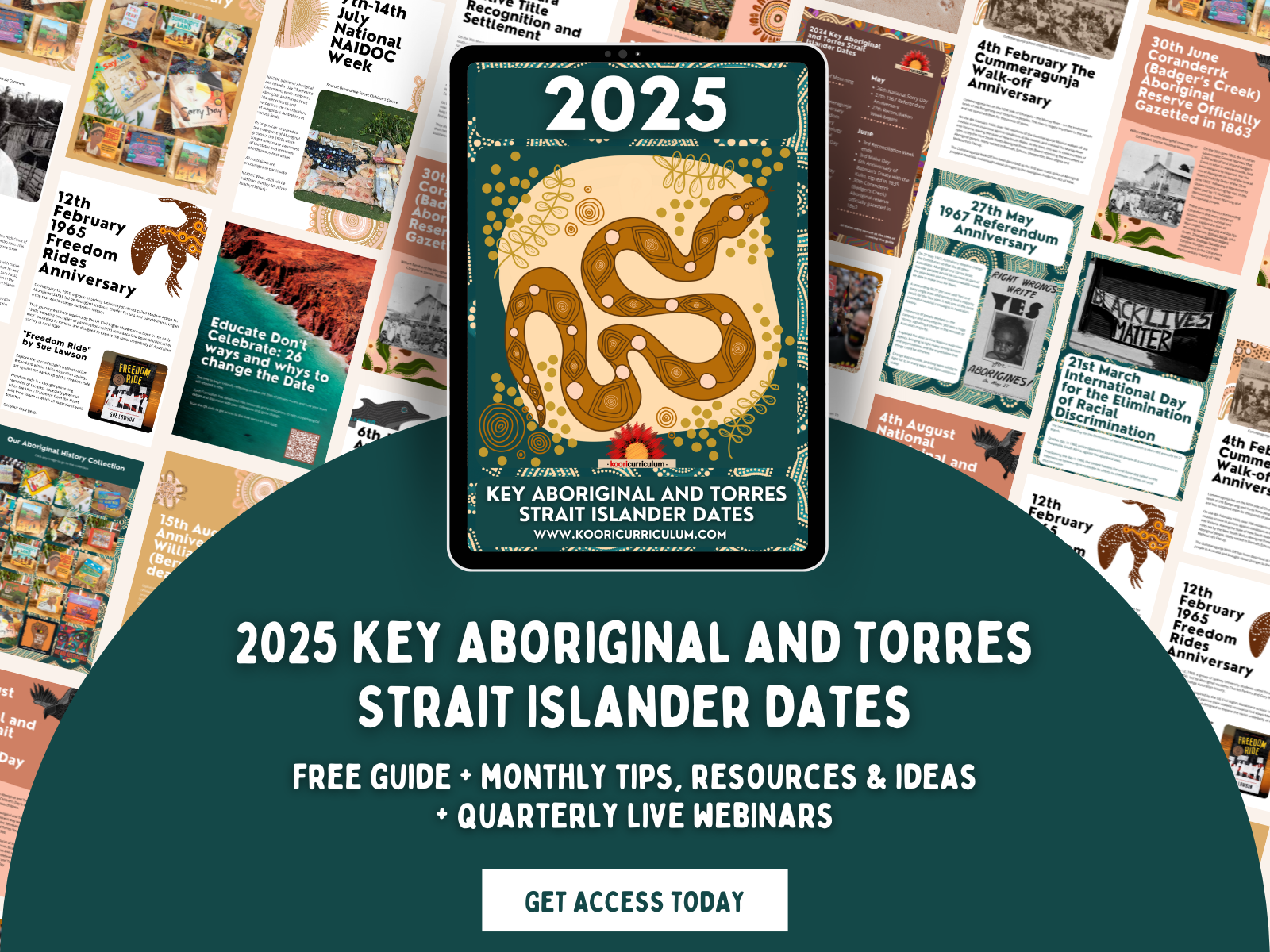 2025 Key Aboriginal and Torres Strait Islander Dates Koori Curriculum
