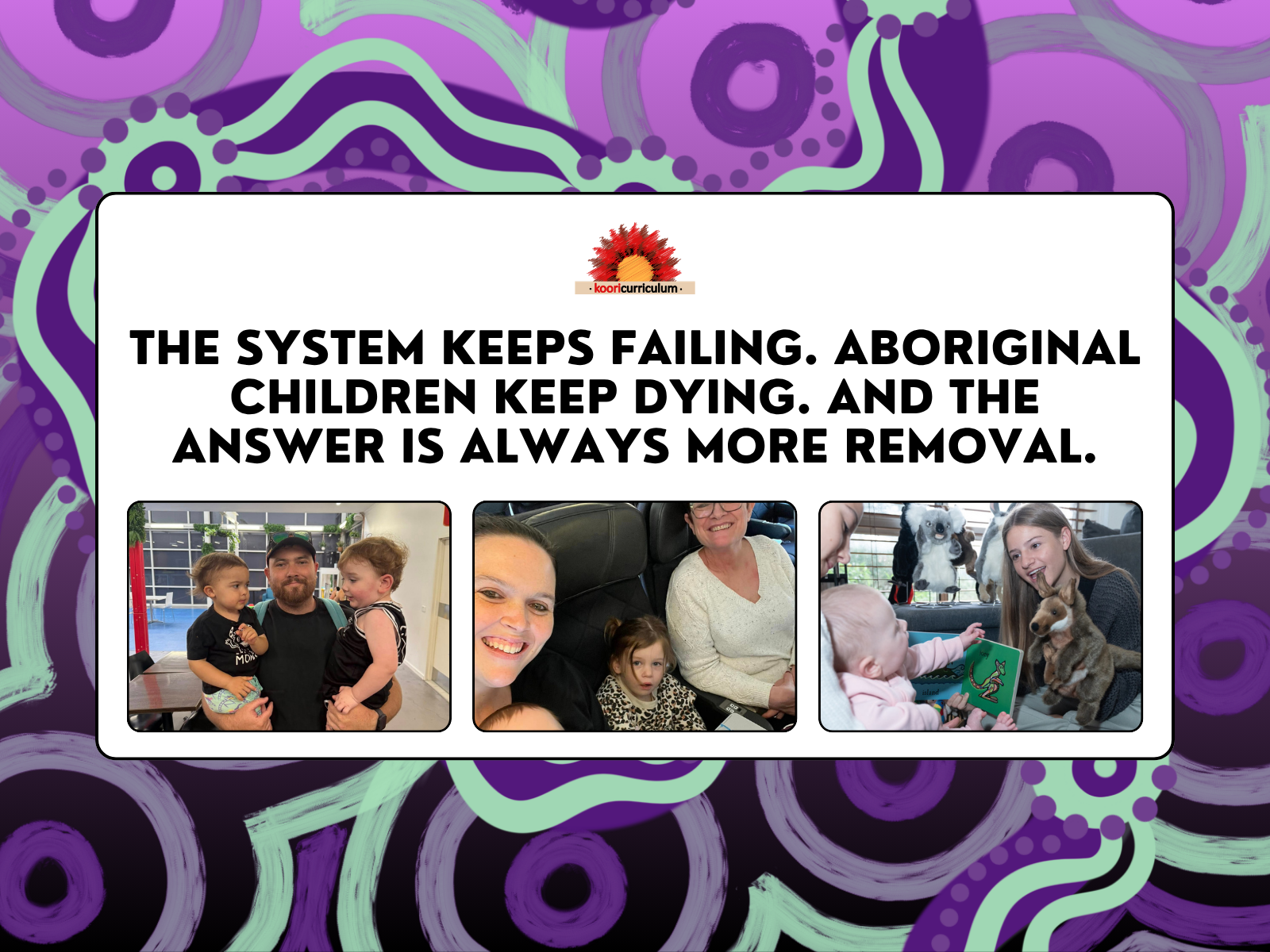 The System Keeps Failing. Aboriginal Children Keep Dying. And the Answer Is Always More Removal.