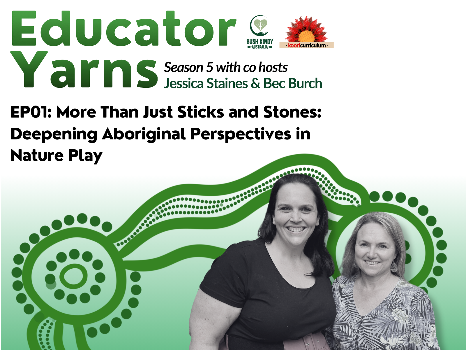 Educator Yarns S05 EP01: More Than Just Sticks and Stones: Deepening Aboriginal Perspectives in Nature Play