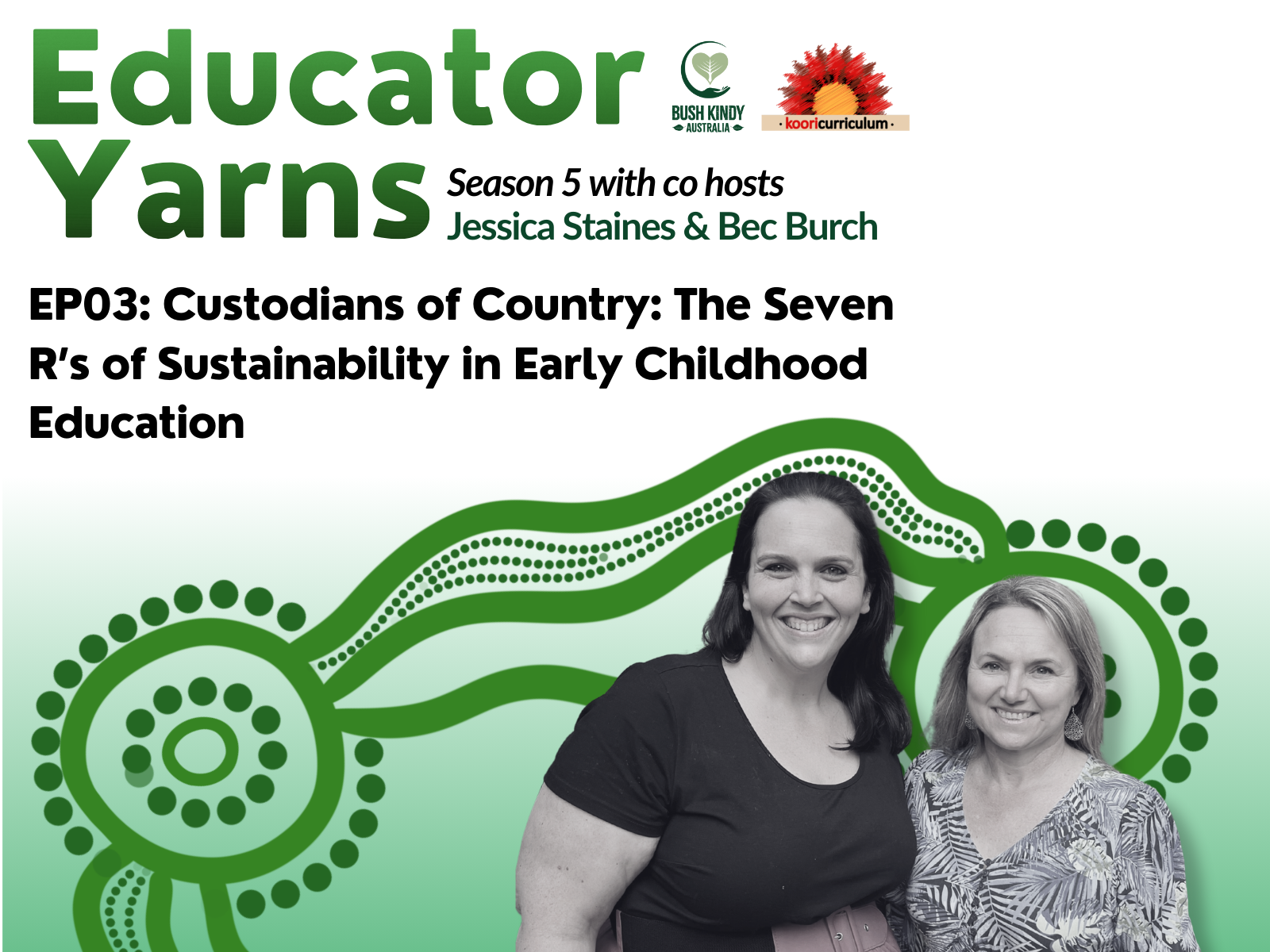 Educator Yarns S05 EP03: Custodians of Country: The Seven R's of Sustainability in Aboriginal Early Childhood Education