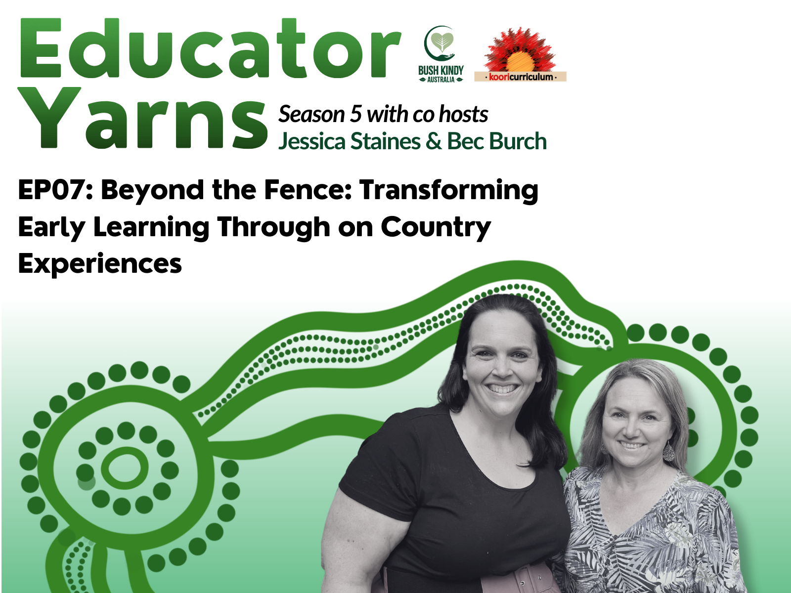 Educator Yarns Season S05 EP07: Beyond the Fence: Transforming Early Learning Through on Country Experiences