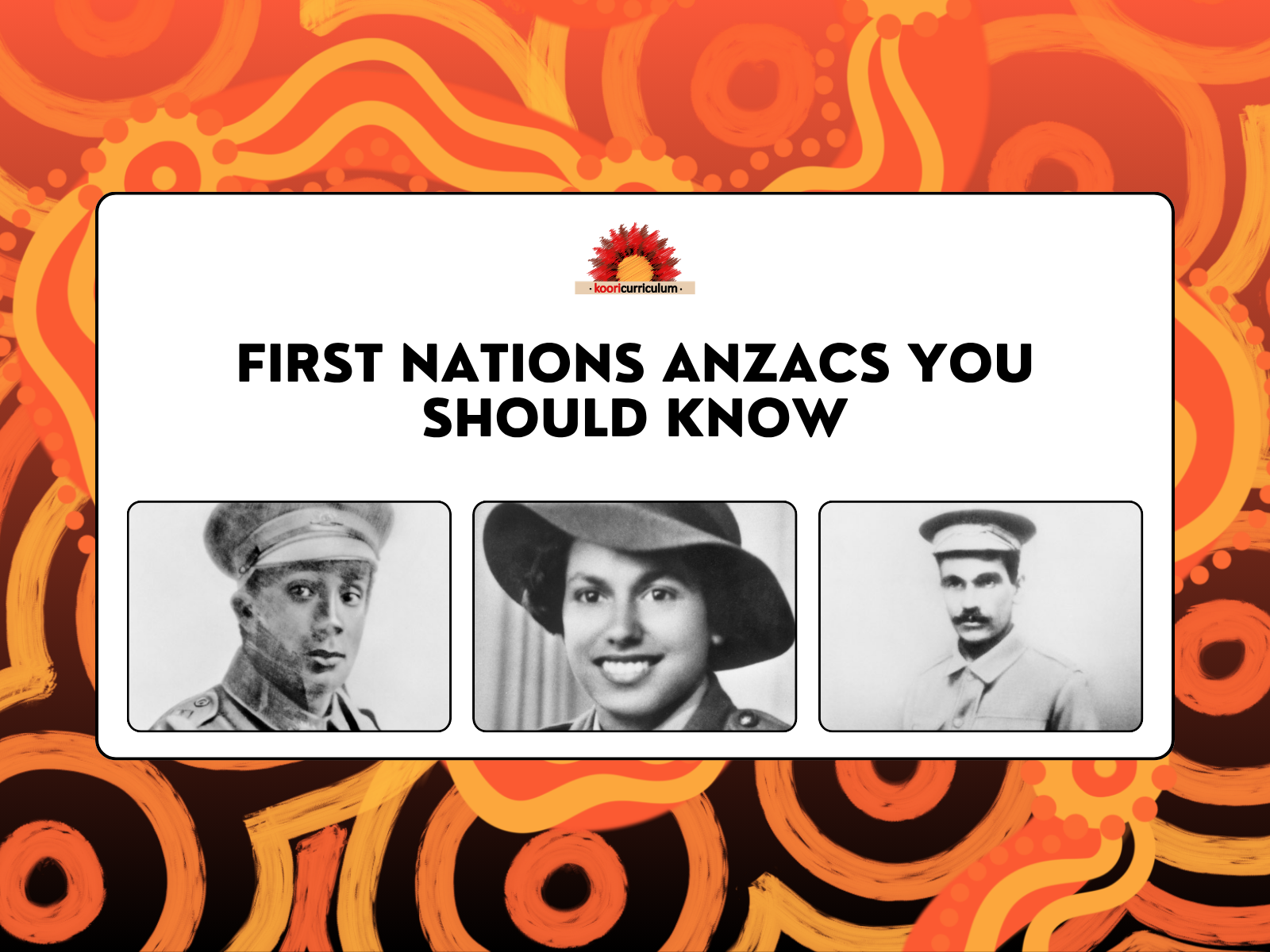 First Nations ANZACS You Should Know