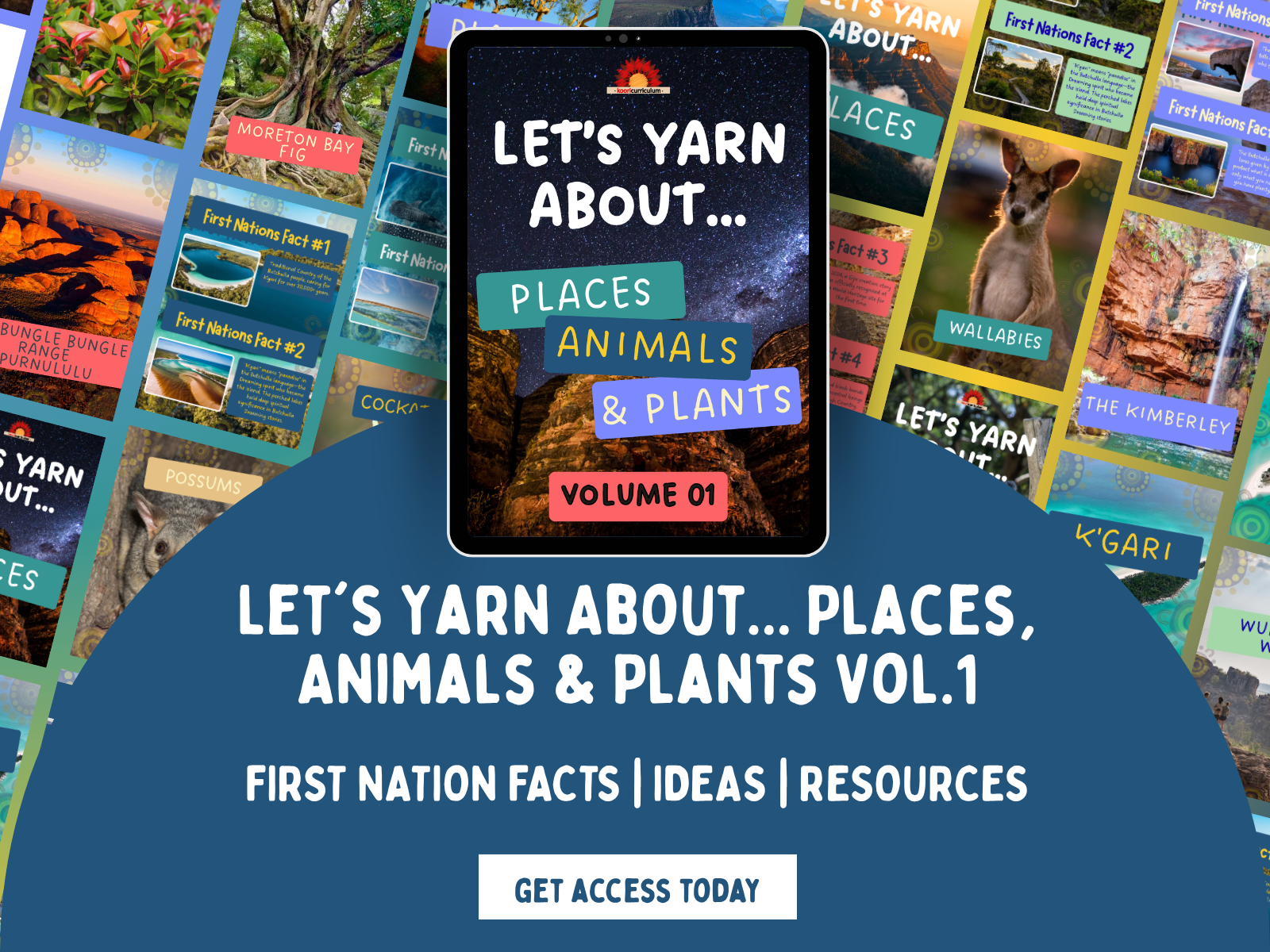 Let's Yarn About Places, Animals & Plants | Volume One [FREE GUIDE]