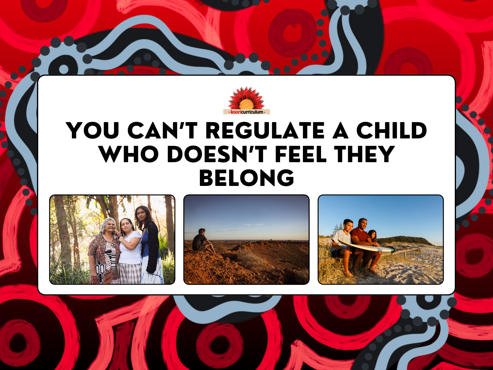 You Can’t Regulate a Child Who Doesn’t Feel They Belong
