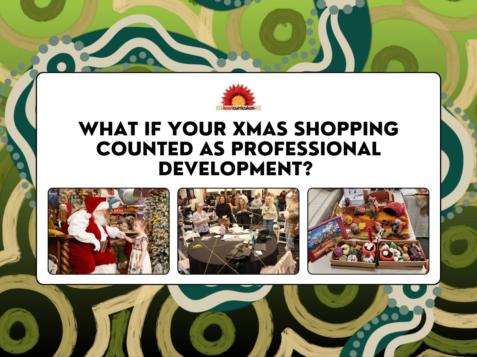 What if Your Xmas Shopping Counted as Professional Development?