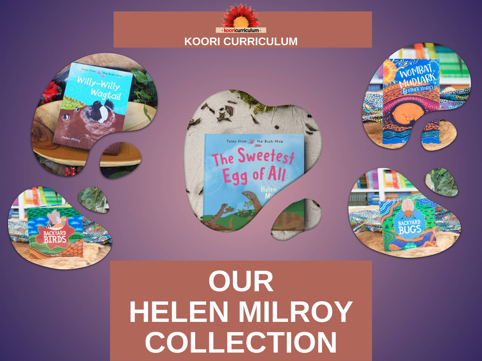 Our Helen Milroy book collection