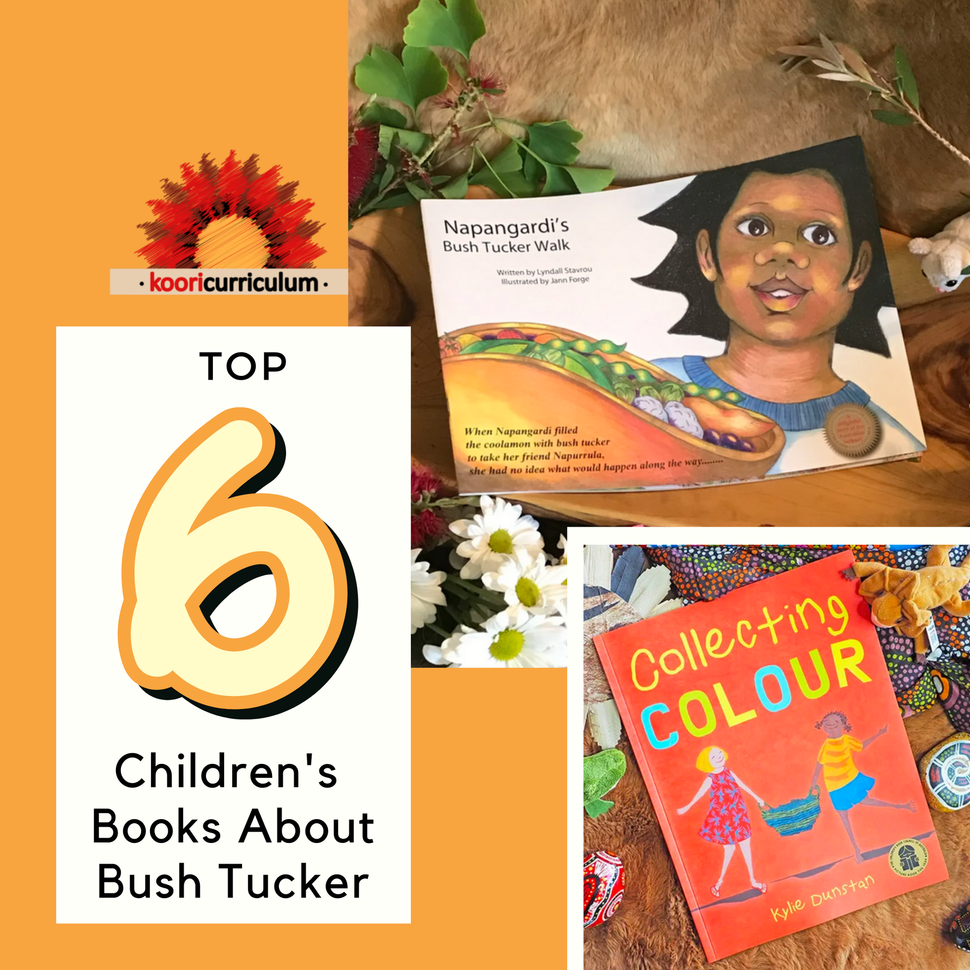 Top 6 Childrens Books About Bush Tucker