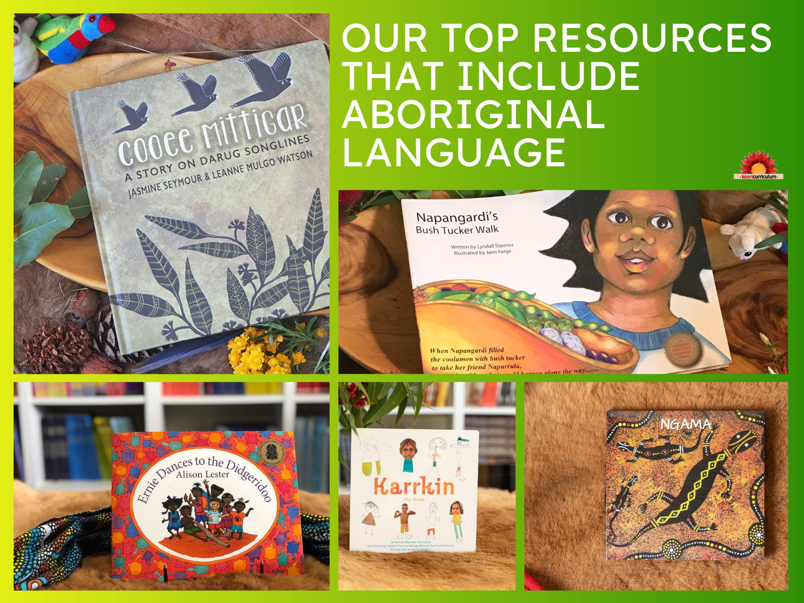 Our Top Resources That Include Aboriginal Language