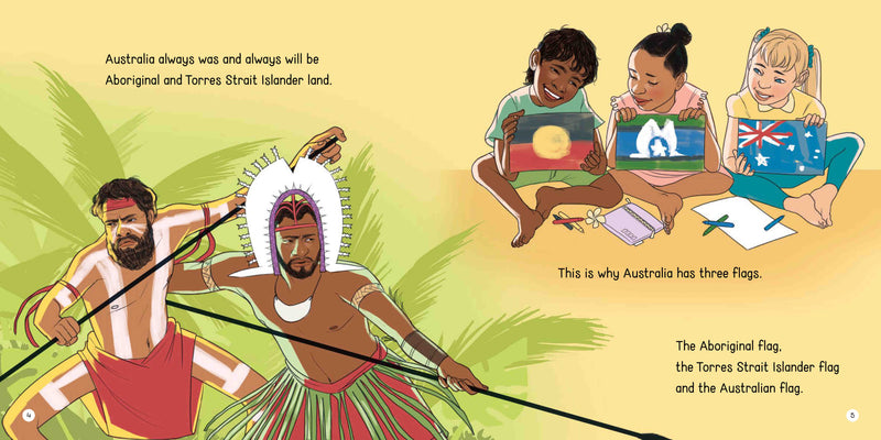 "Our Flag, Our Story The Torres Strait Islander Flag"  By Bernard Jnr Namok, Thomas Mayo, Tori-Jay Mordey (Illustrator)