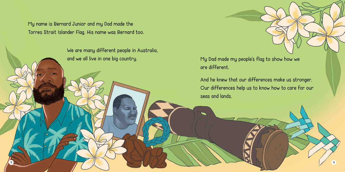 &quot;Our Flag, Our Story The Torres Strait Islander Flag&quot;  By Bernard Jnr Namok, Thomas Mayo, Tori-Jay Mordey (Illustrator)