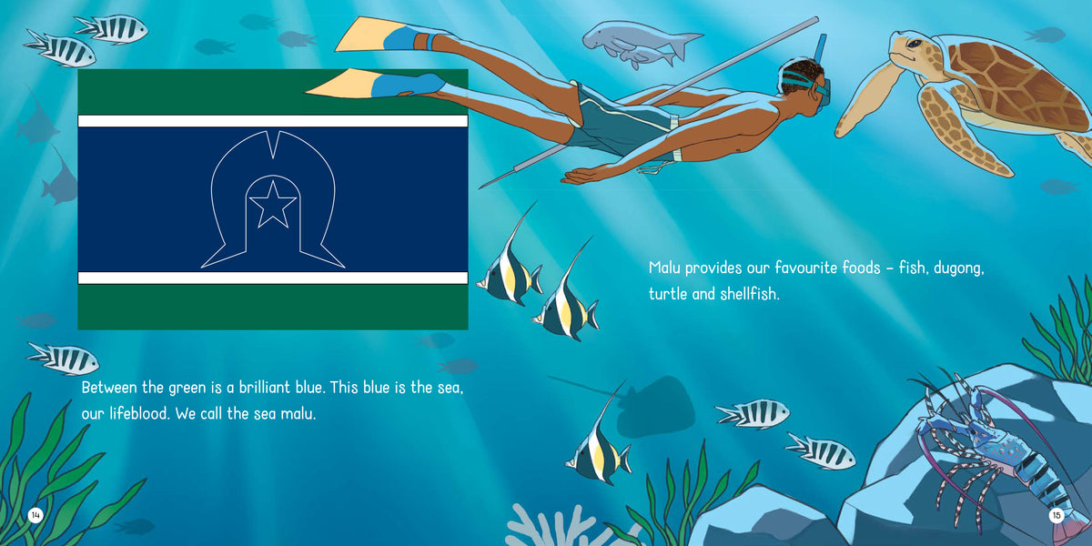 &quot;Our Flag, Our Story The Torres Strait Islander Flag&quot;  By Bernard Jnr Namok, Thomas Mayo, Tori-Jay Mordey (Illustrator)