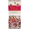 Aboriginal Looking Back 4Pack Christmas Decorations