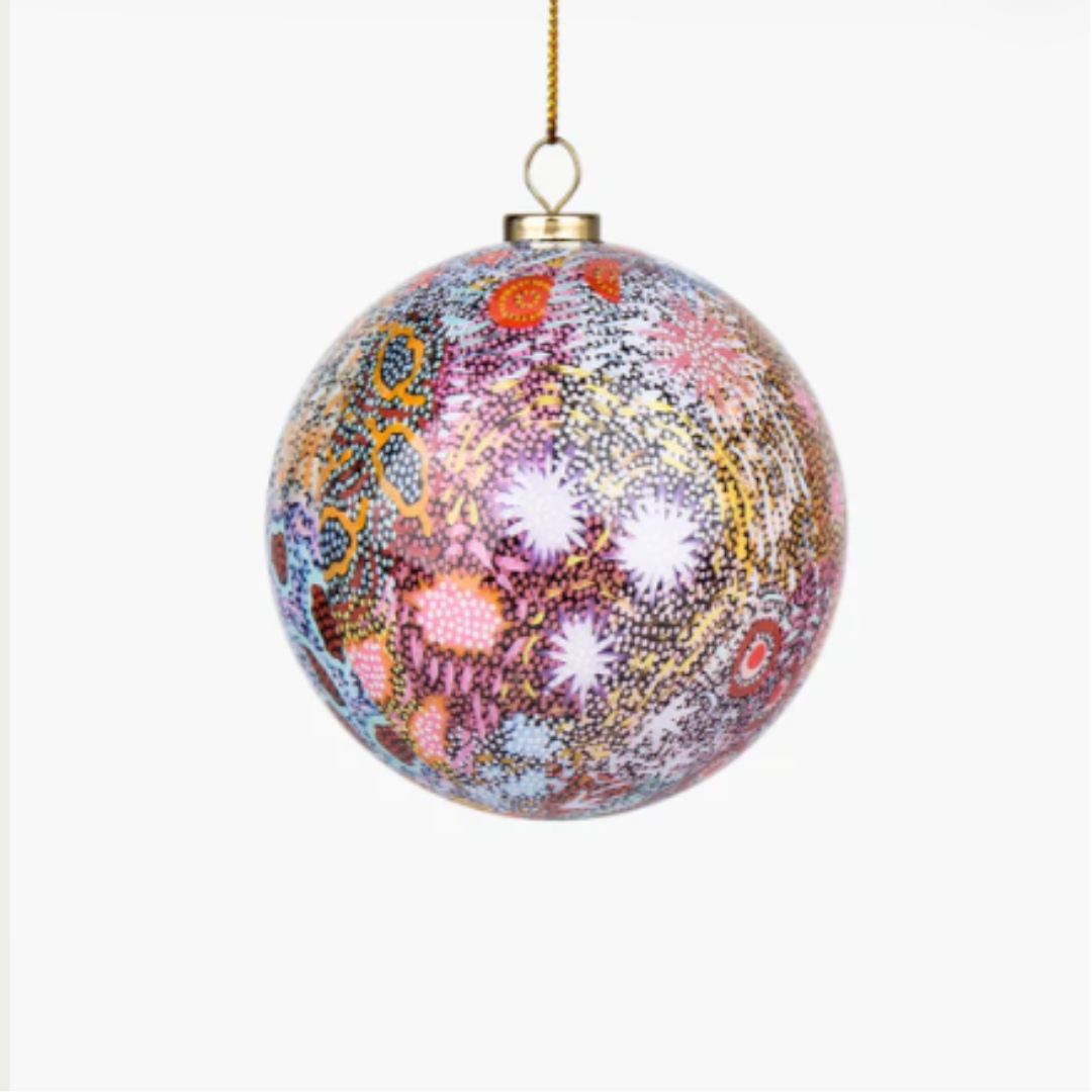 Aboriginal Christmas Bauble - Grandmother&#39;s Country