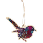 Aboriginal Christmas Blue Wren Decoration Women's Dreaming