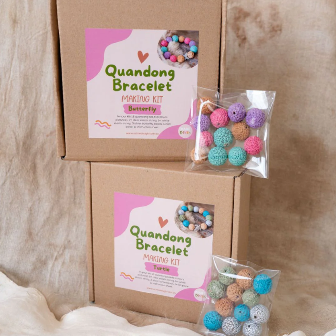 Quandong Bracelet Making Kit | Butterfly