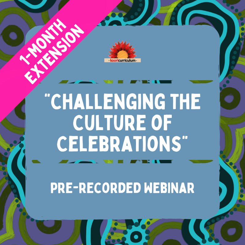Challenging the Culture of Celebrations Pre-Recorded Webinar 1 Month Extension