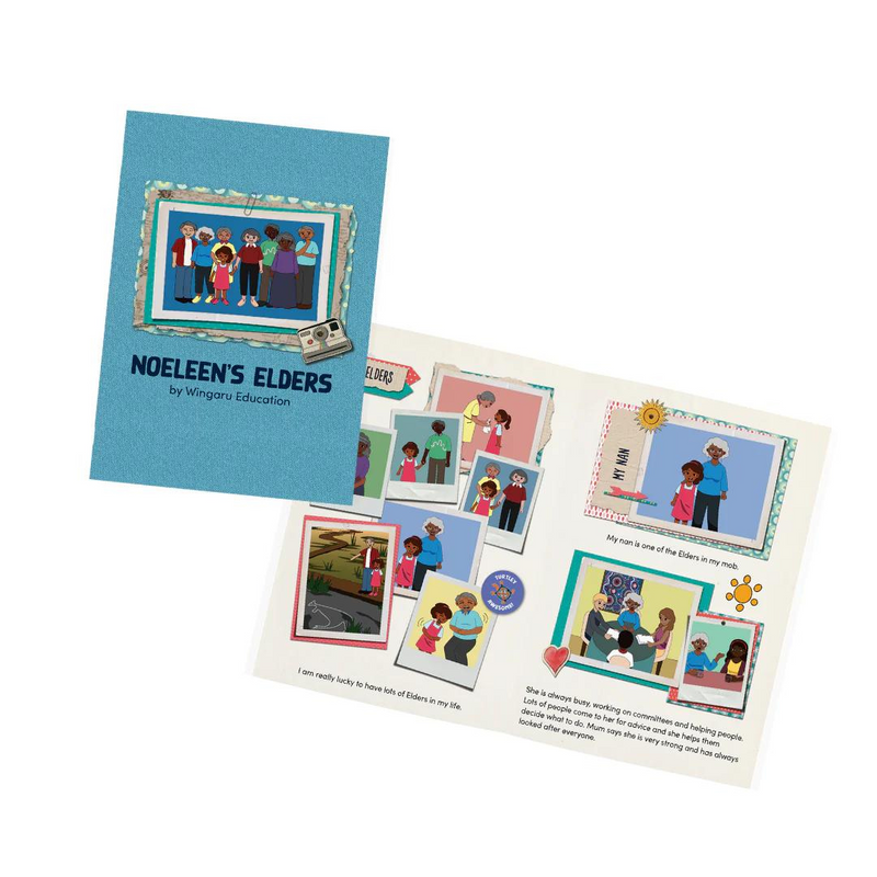 Elders Matching Cards and Story Book set