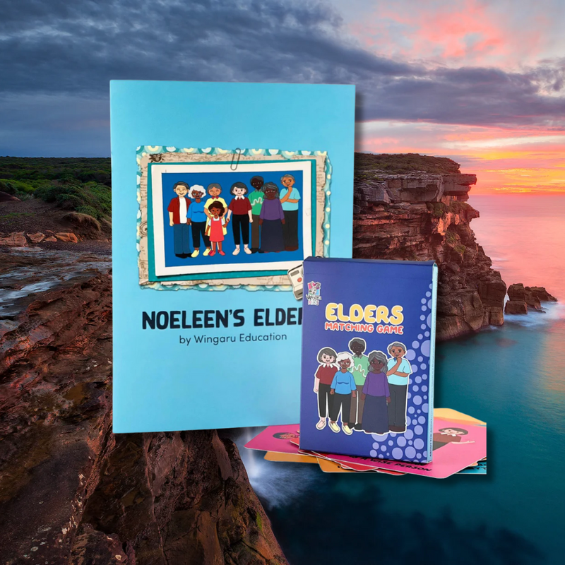 Elders Matching Cards and Story Book set