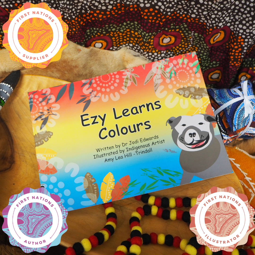 &quot;Ezy Learns Colours&quot; By Jodi Edwards, Amy Lea Hill-Trindall (Illustartor)